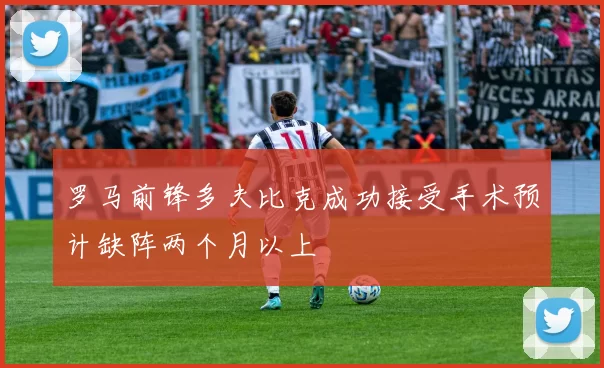 罗马前锋多夫比克成功接受手术预计缺阵两个月以上